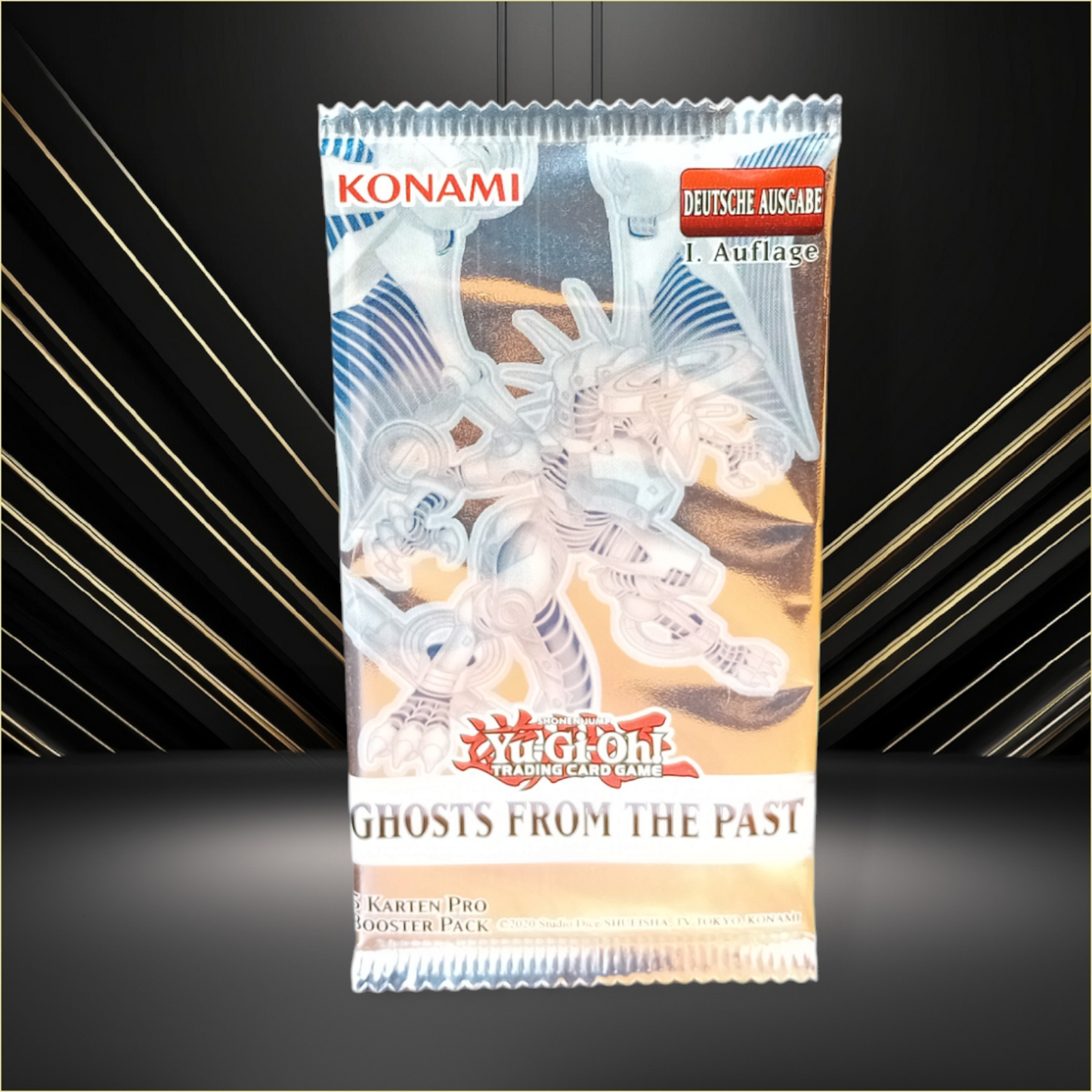 Yu-Gi-Oh Ghosts from the Past - Einzelbooster (etwas gebogen)