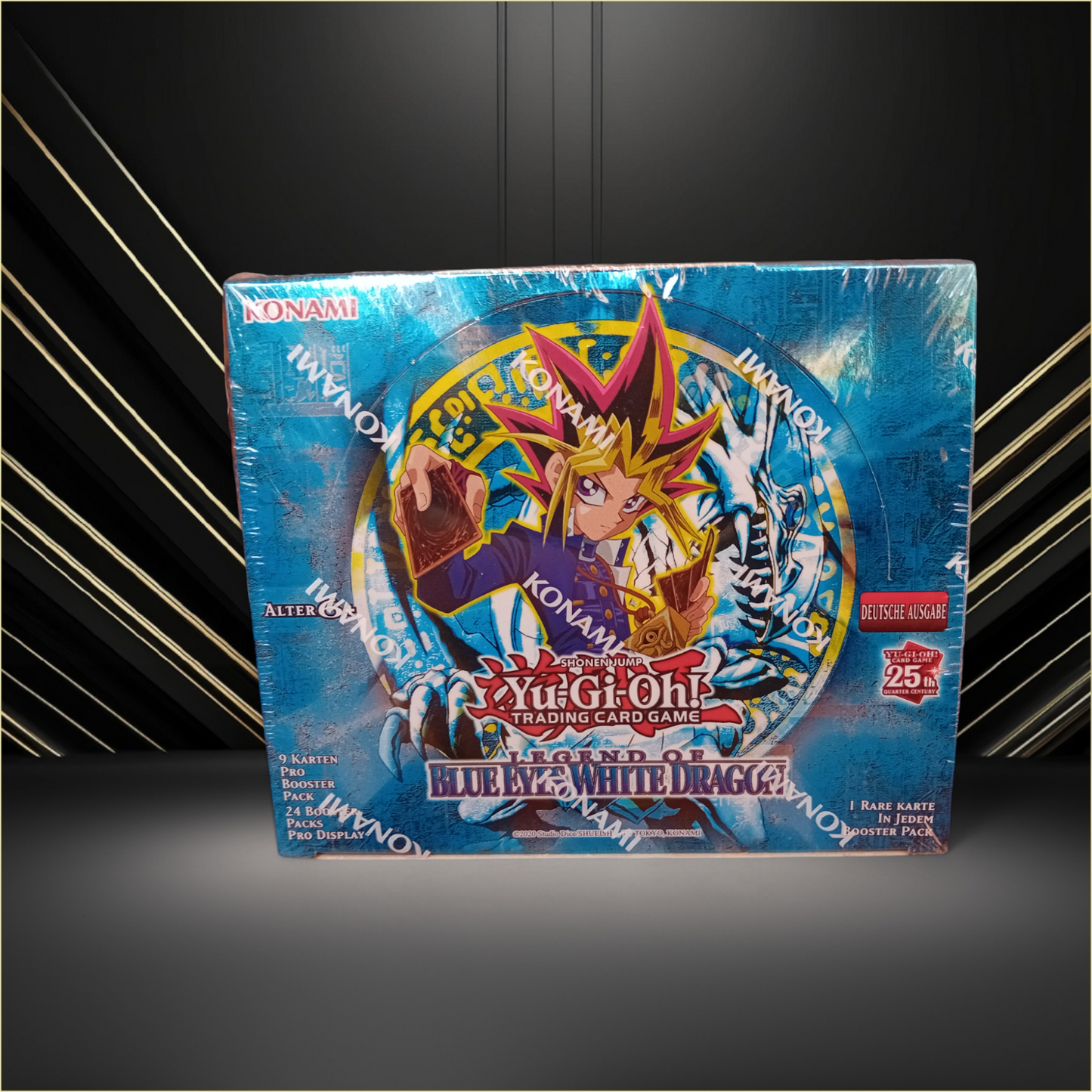 Yu-Gi-Oh Legend of Blue Eyes White Dragon Display (2023 Reprint)
