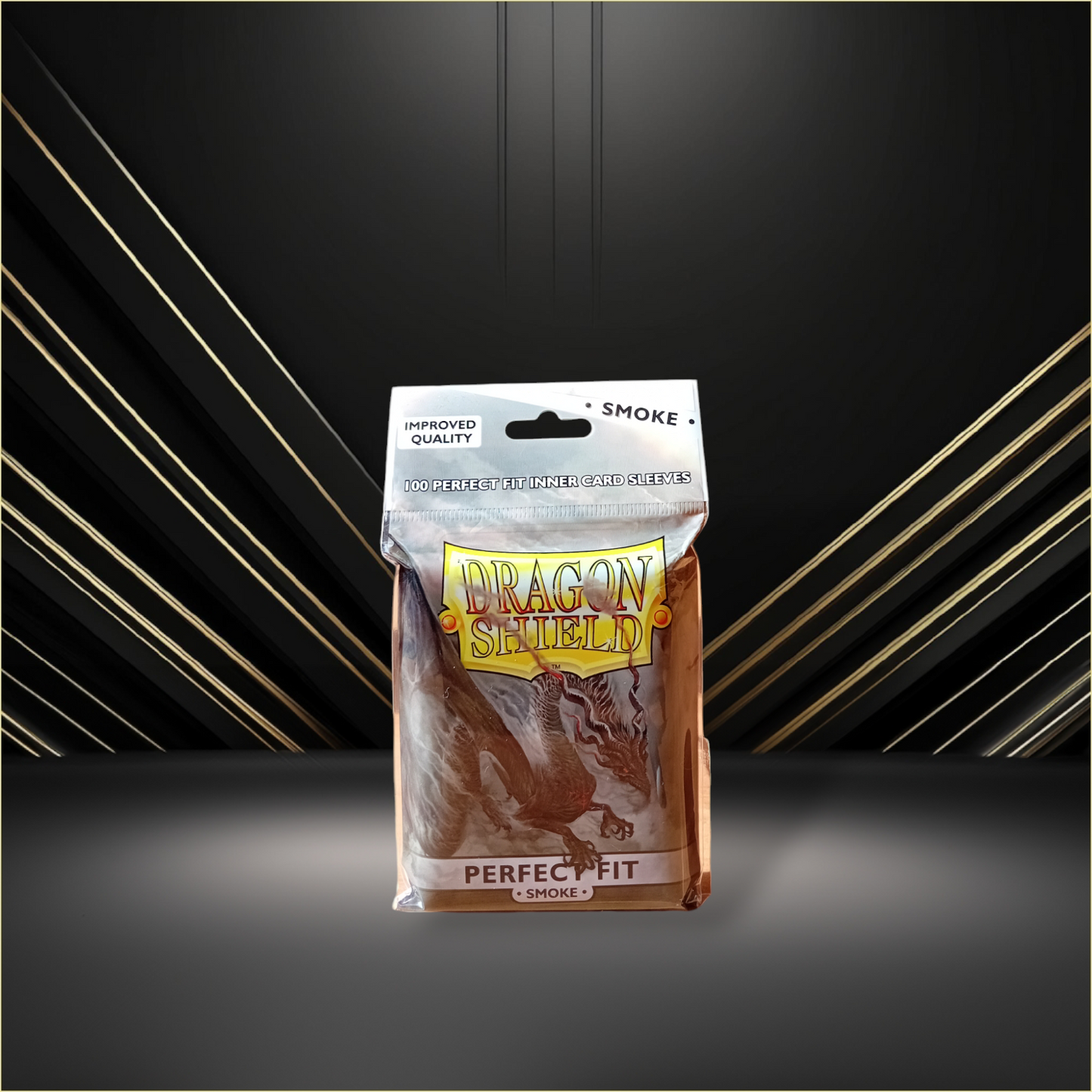 Dragon Shield Perfect Fit Standard Size Hüllen - Smoke