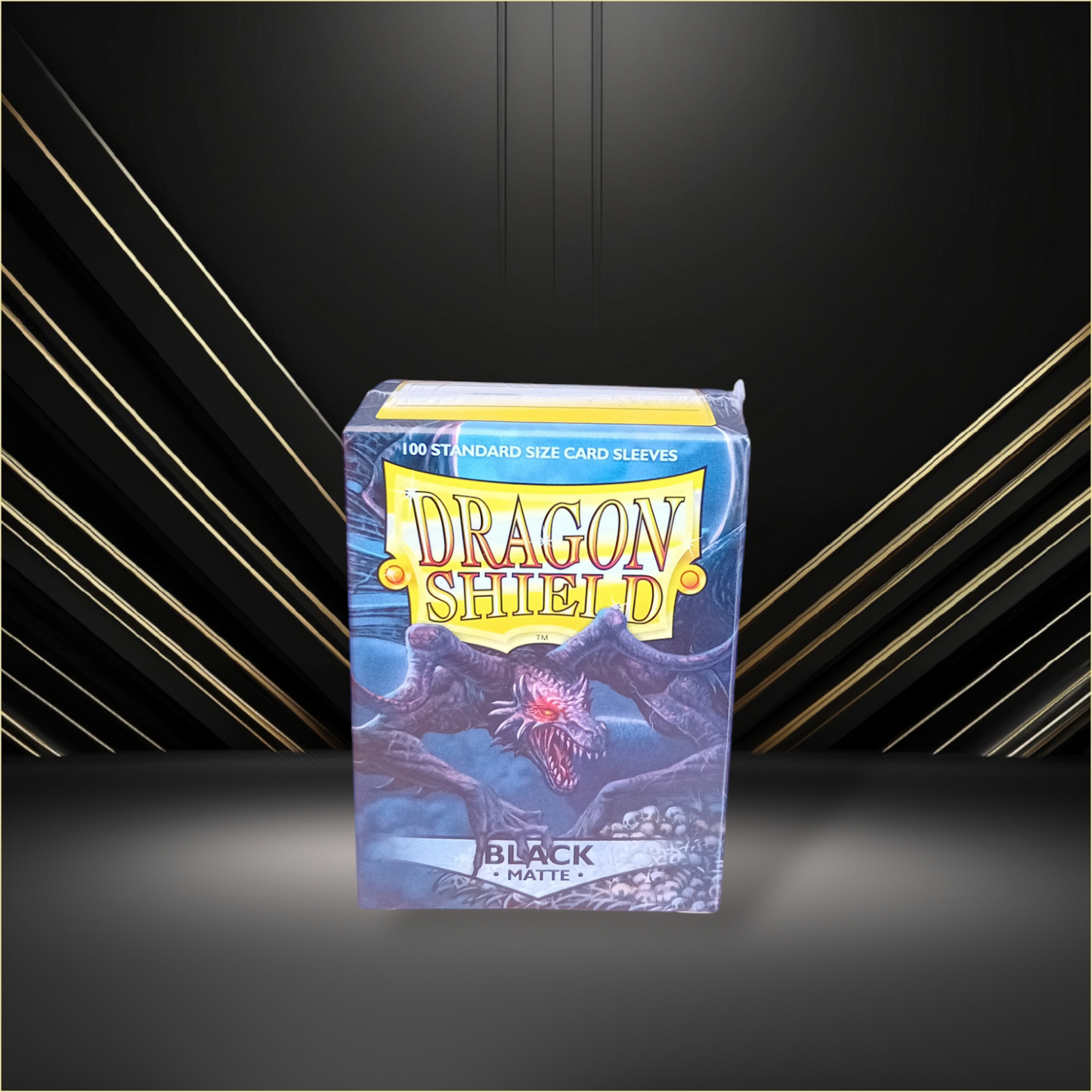 Dragon Shield Matte Standard Size Hüllen - Black