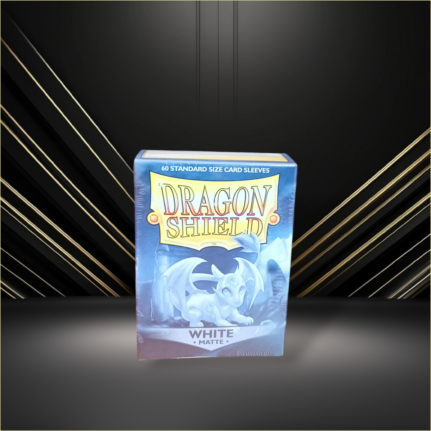 Dragon Shield Matte Standard Size Hüllen - White