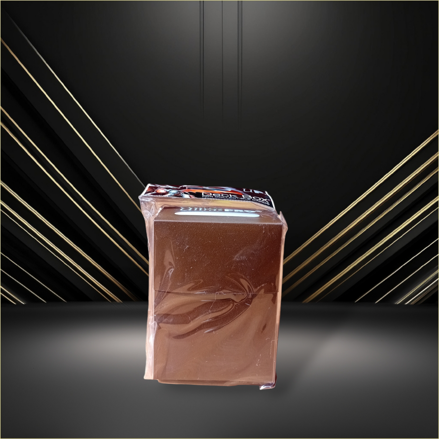 Ultra Pro Solid Deckbox - braun