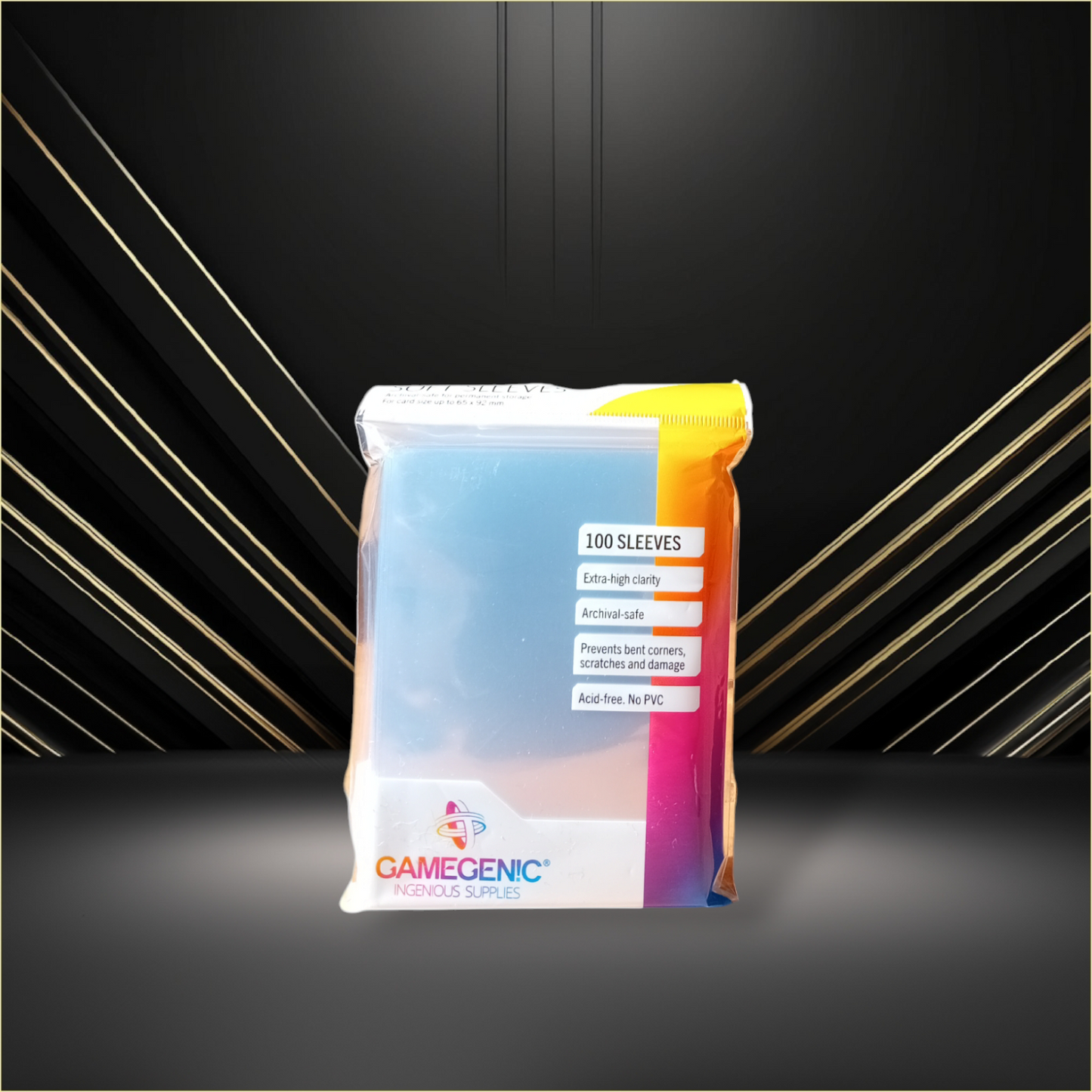 100 Gamegenic Soft Sleeves