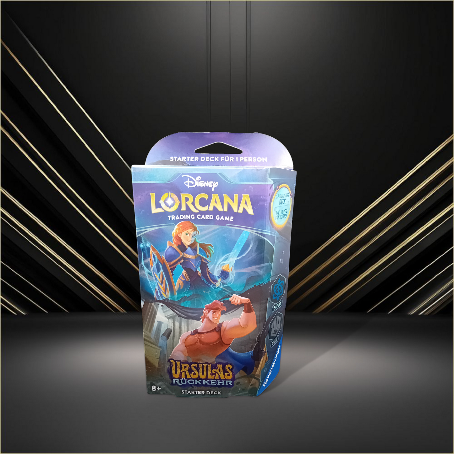 Lorcana Ursulas Rückkehr: Saphir & Stahl Starter Deck