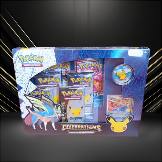 Pokemon Celebrations Deluxe Pin Kollektion - Spezialbox