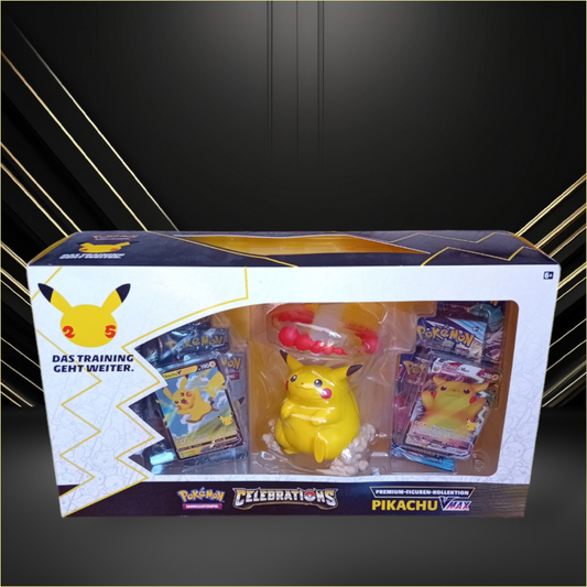 Pokemon Celebrations Pikachu VMAX Premium-Figuren-Kollektion