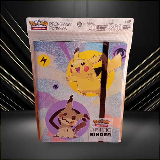 Pokemon Pikachu & Mimikyu 9-Pocket PRO-Binder