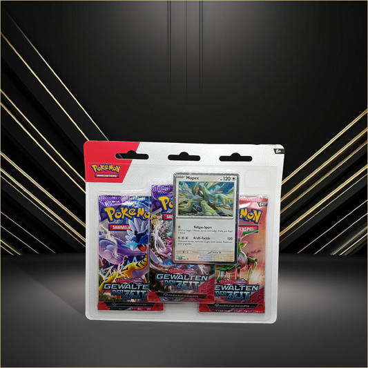 Pokemon Gewalten der Zeit Boosterpack - 3er Blister (Mopex)