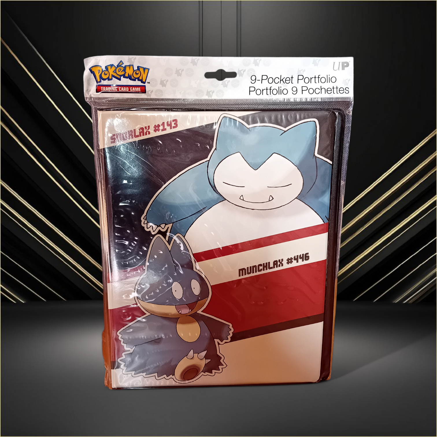 Pokemon Snorlax & Munchlax: 9-Pocket Ordner